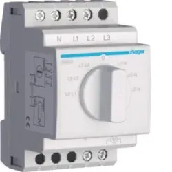 Hager SK602 Voltmeter Umschalter 7 Stellungen