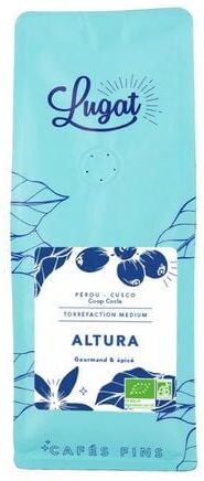 Cafés Lugat - Altura - Bio-kaffeebohnen 250 G - MaxiCoffee