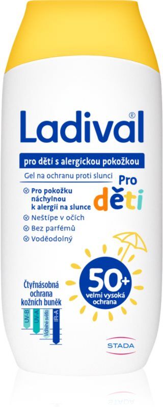 Ladival Kinder schützendes Gel gegen Sonnenschein 50+ 200 ml