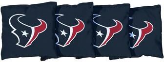 Skip's Garage Houston Texans NFL Football Blue Cornhole Bags