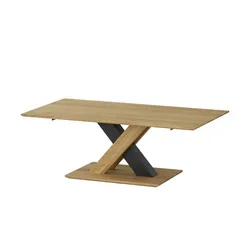 Höffner Home Couchtisch  Illesheim , holzfarben , Maße (cm): B: 60 H: 40