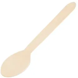 2000 Holzlöffel Löffel Holzbesteck Besteck 160 x 32 mm – kompostierbar