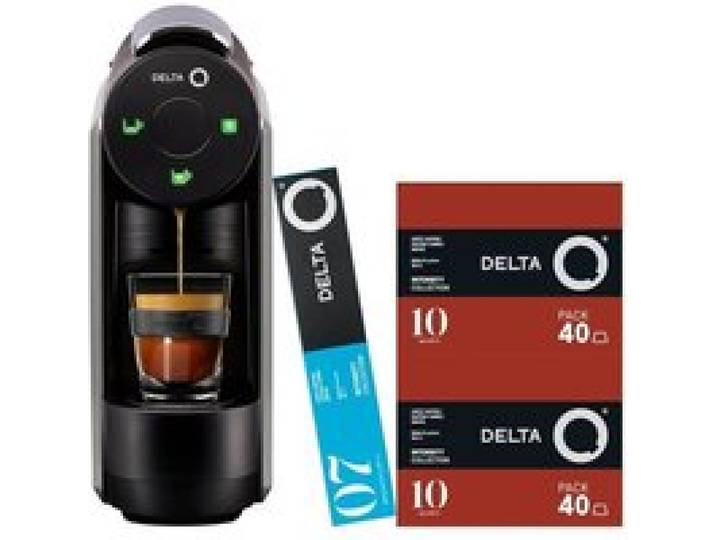 Machine à café à capsules - DELTA Q - Mini. Qool - 0 6 L - 19 bars - 9 5 cm largeur