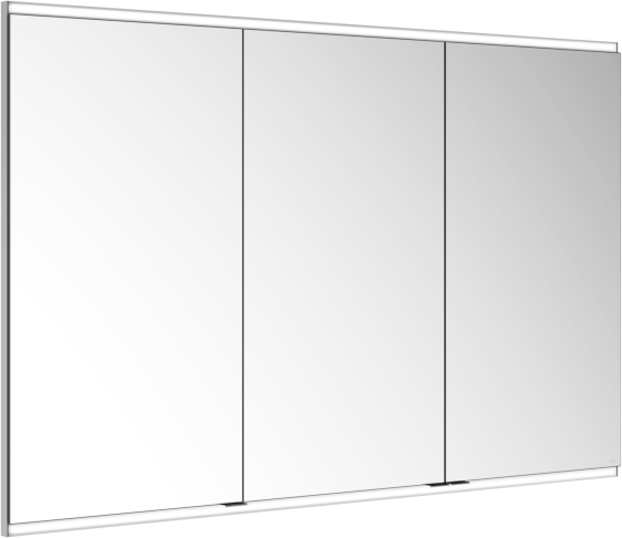 Keuco Royal Modular 2.0 Spiegelschrank 800310151100300 1500 x 900 x 160 mm, 1 Steckdose, 1 Doppel-USB-Ladestelle, Wandeinbau, 3-türig