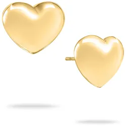 Echtzeit Ohrstecker - Puffy Heart