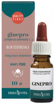 ERBAMEA Srl Ginepro Olio Essenziale 10ml - Olio Puro al 100% per Aromaterapia