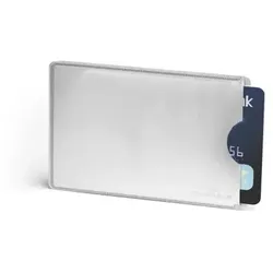Durable 890023 Kartenhülle Silber