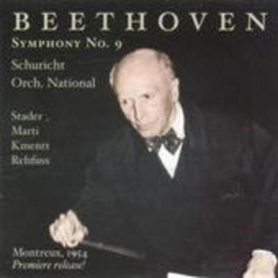 Stader/Marti/Kmentt/Rehfuss/SC: Sinfonie 9 (Montreux 1954 - Stader,MARTI,Kmentt,Rehfuss,Sc, CD