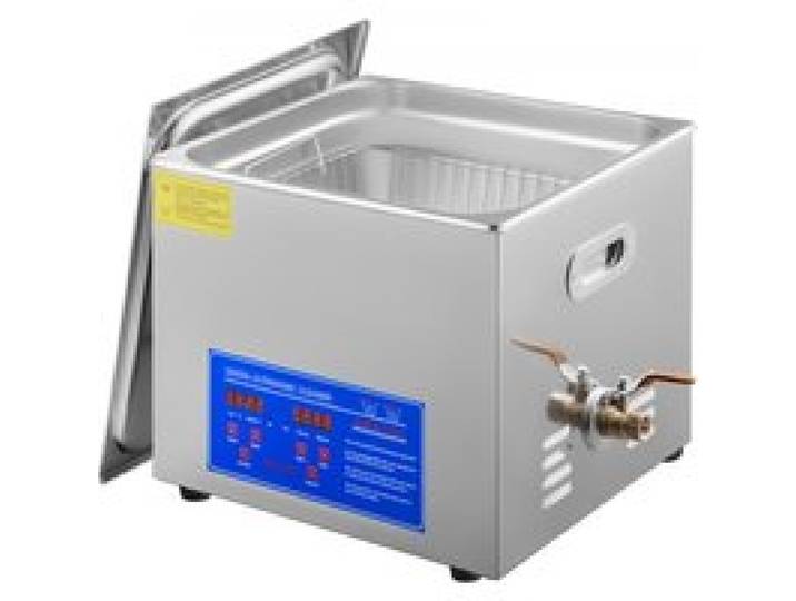 VEVOR Nettoyeur à Ultrasons 15L Bac à Ultrasons Professionnel Appareil Nettoyeur Ultrasonique Domestique Affichage Digital (15L)