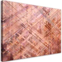 WANDBILD abstrakte geometrische formen
