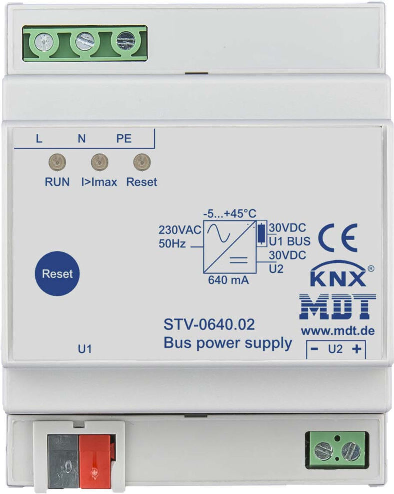 MDT technologies Busspannungsversorgung REG, 640mA STV-0640.02)