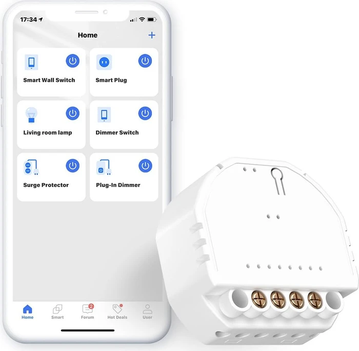 Meross Smart Wi-Fi In-Wall Switch