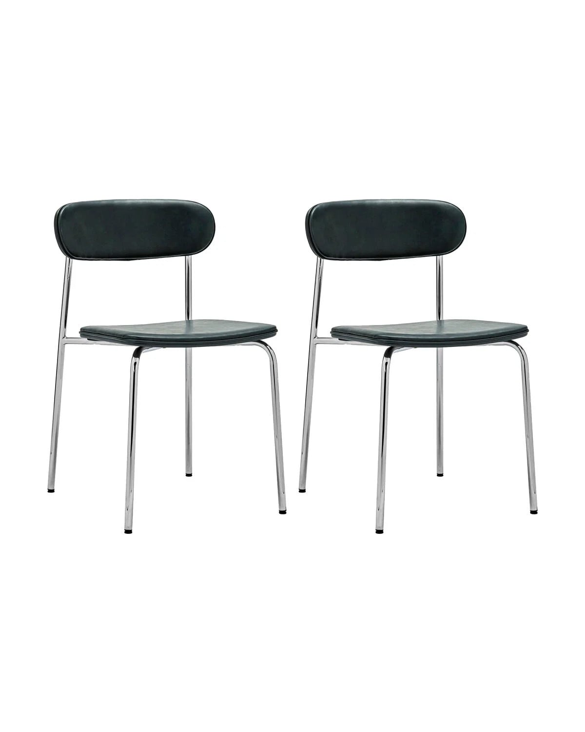 House Doctor Pova eetkamerstoelen groen set van 2