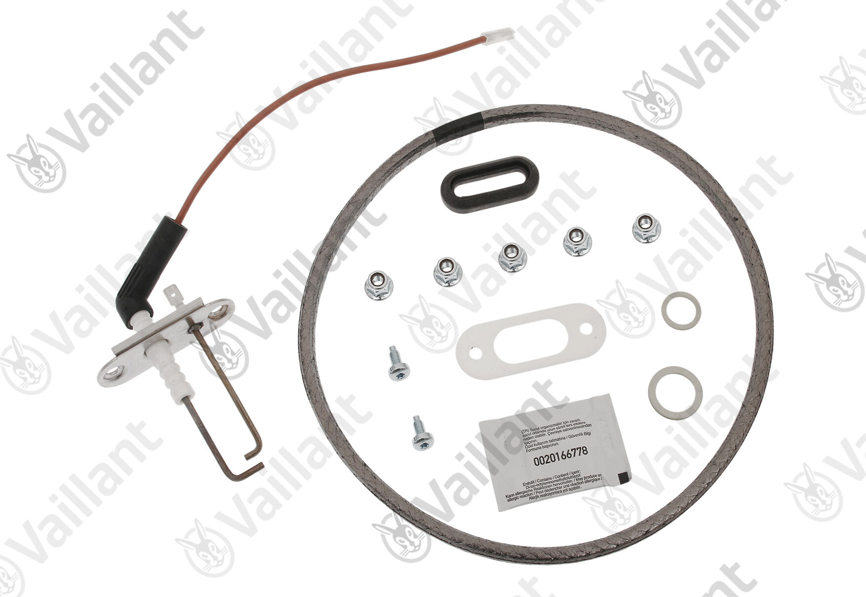 Jeu de joints Vaillant, jeu de maintenance des électrodes II 0020268613 Vaillant no. 0020268613