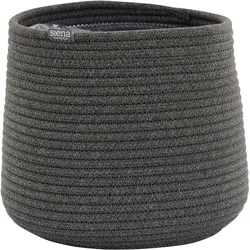Siena Garden Pflanzgefäß Linea 36cm anthrazit