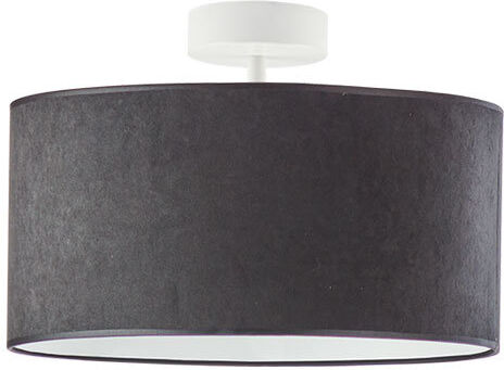 Fairmont Park Vannatter Semi Flush Mount White/Black