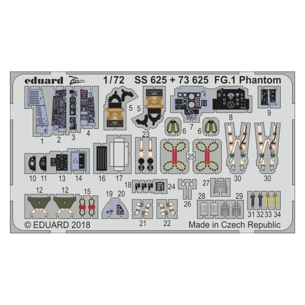 Eduard FG.1 Phantom for Airfix (SS625)