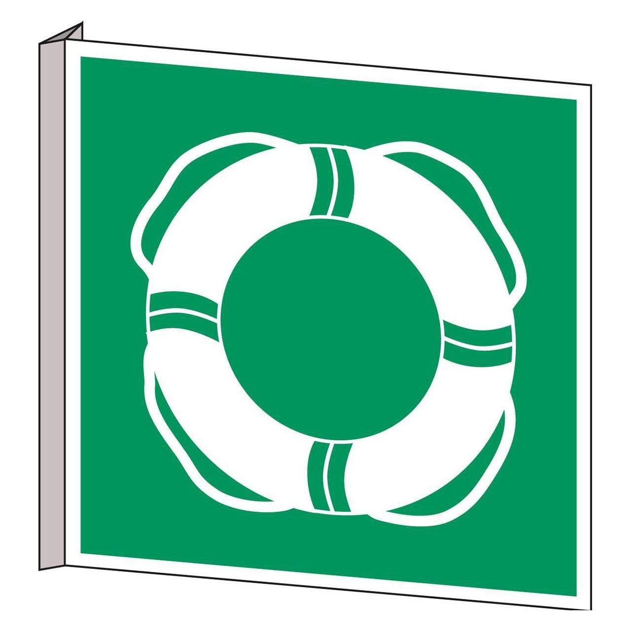 Brady ISO Safety Sign - Water (E/E061/NT/BIPVC-203X203-1)