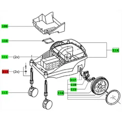 Festool Zuganker für CT 33 LE