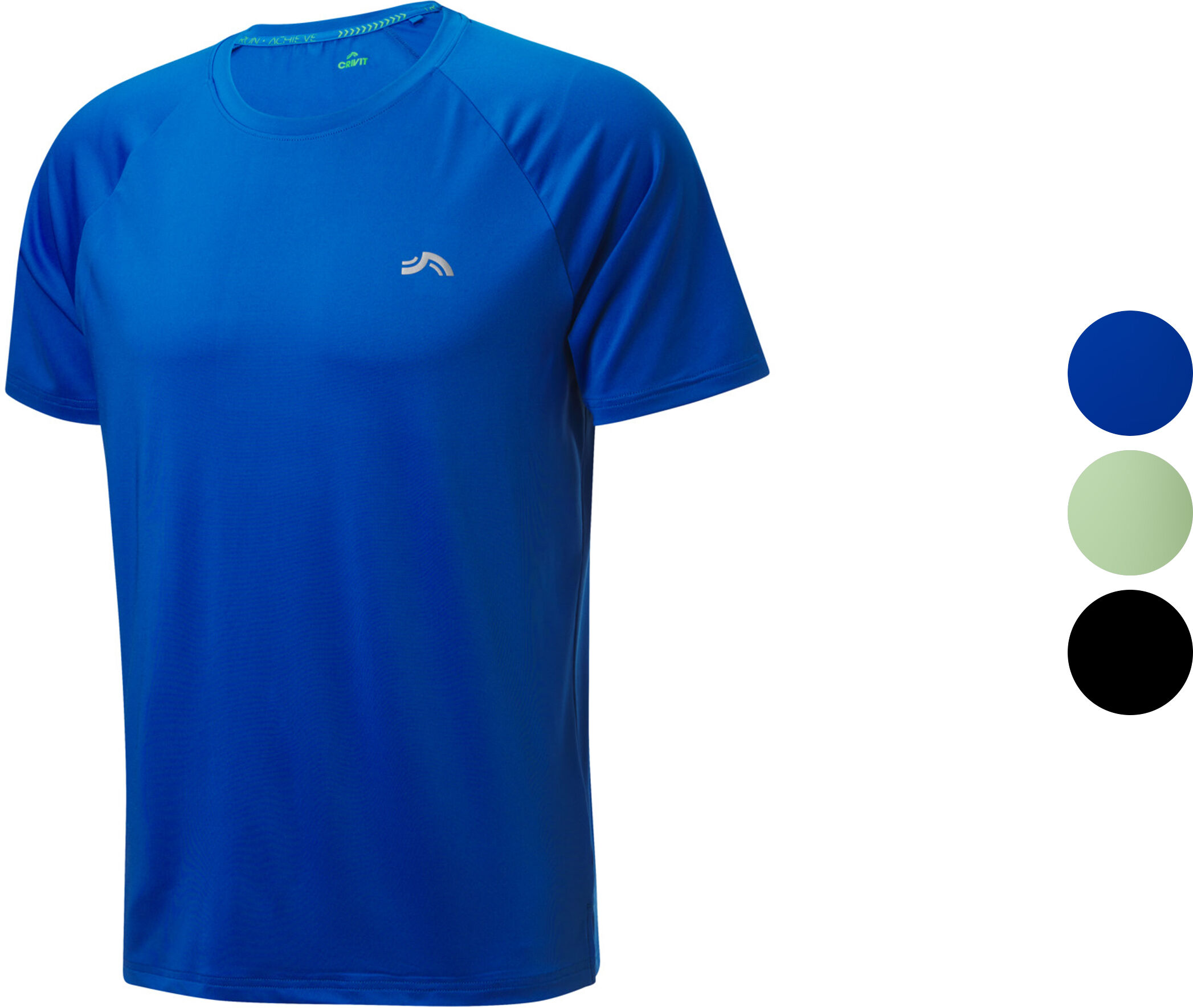 CRIVIT Herren Funktionsshirt, mit reflektierenden Deko-Elementen