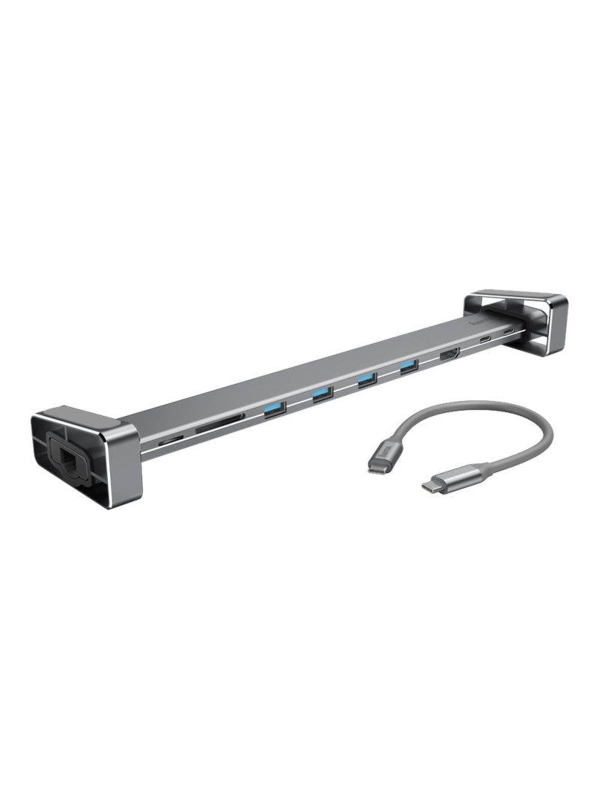Hama 9-in-1 - docking station - USB-C - HDMI - GigE