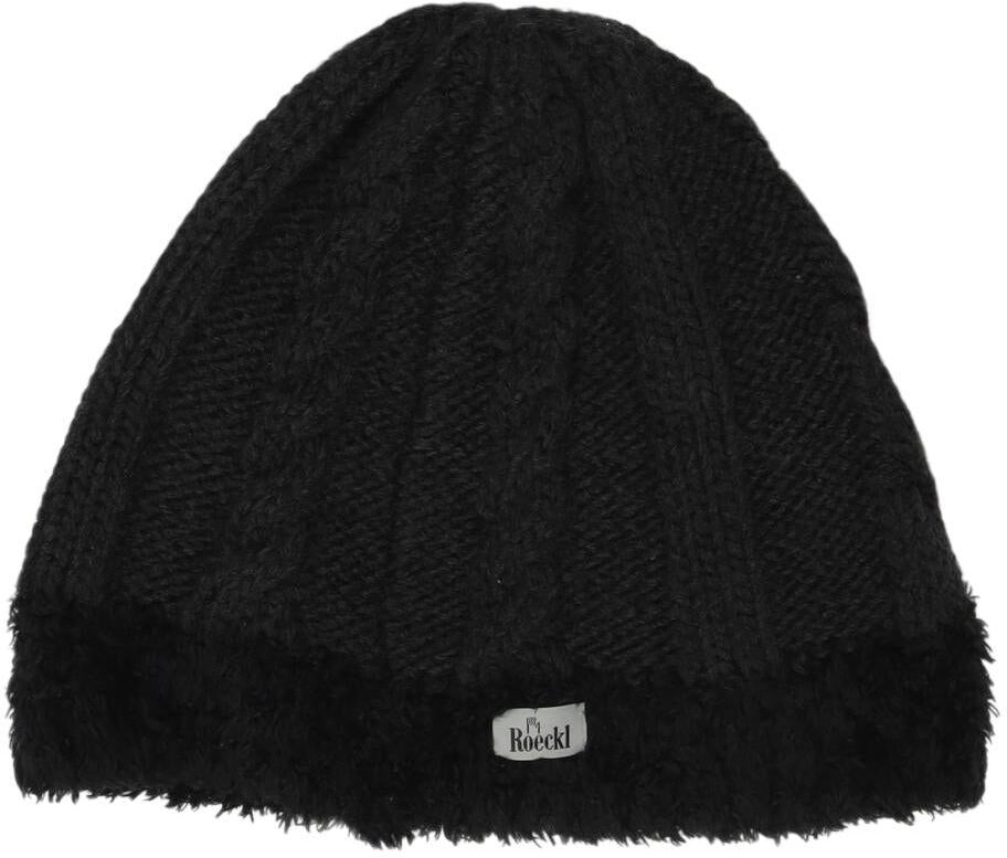Roeckl Damen Hut oder Mütze, Schwarz, Gr. Onesize, Synthetik - Second Hand