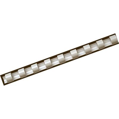 Fellowes Plastikbinderücken A4 21 Ringe weiß 28mm VE=10x50 Stück