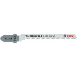 Stichsägeblätter BOSCH T101AOF Länge 83mm VPE 5 Stück speziell f. Kurvenschnitte in Holz