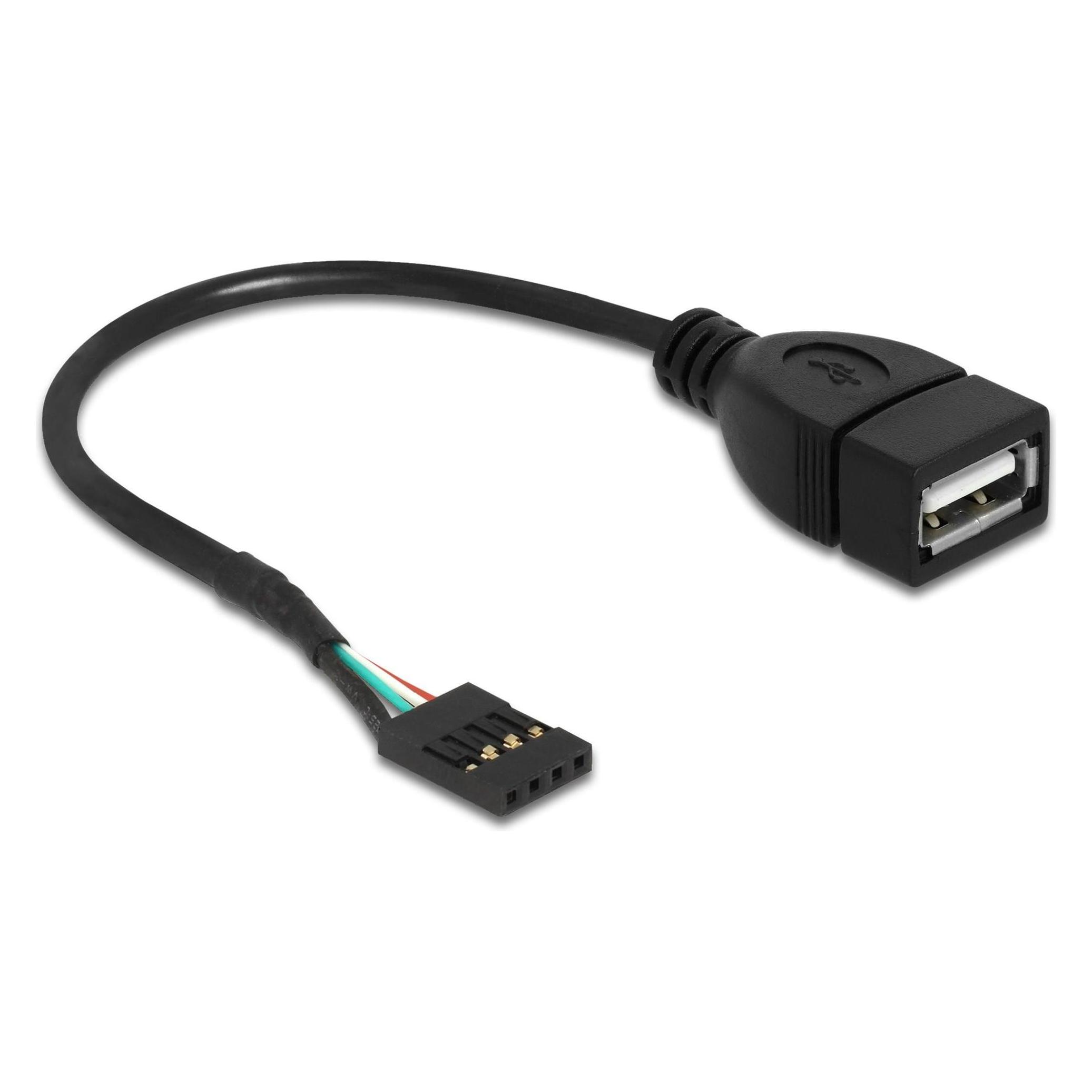 Delock USB 2.0 Anschlusskabel (20 cm) (83291)