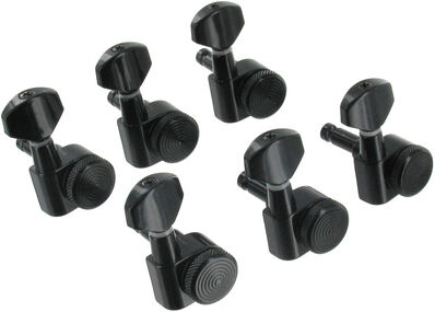 Harley Benton Parts Locking Tuners 6L Black