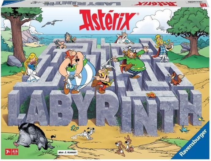 Ravensburger Labyrinth Astérix bordspel voor 2-4 spelers vanaf 7 jaar