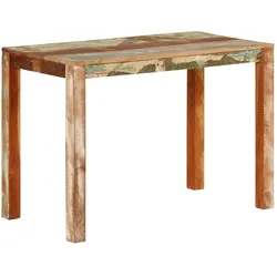 vidaXL, Esstisch, Lindenberg (Recyceltes Massivholz) (110 x 55 x 76 cm)