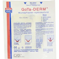 Gotha-Derm Hydrokolloides Wundpflaster 10cmx10cm 1 ST