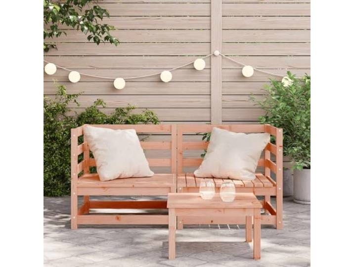 KTHLBRH Ecksofas für den Garten, 2 Stück, 70 x 70 x 67 cm, Massivholz Modularer Lattenrost, regendicht, Traglast 110 kg, für Terrasse und Terrasse