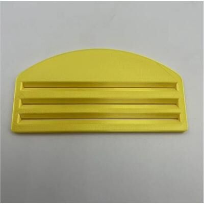 Uplifted Finds Multi Slot Ergonomic Cat Wet Food Strip Squeezer yellow