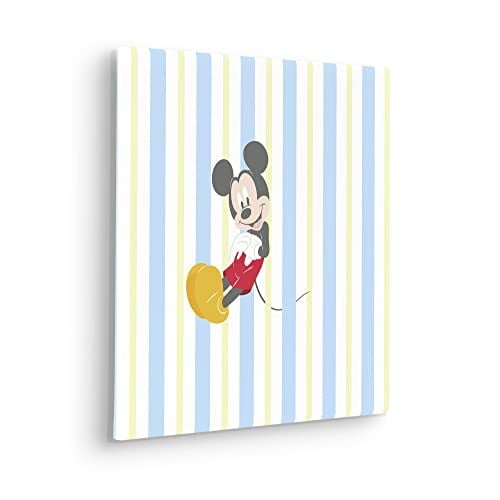 Komar Mickey Sweet Dreams Keilrahmenbild met houten frame, multicolor, 40 x 40 cm