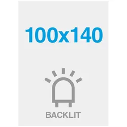 Premium Backlit PP Folie 200g/m2, Satin Oberfläche, 1000x1400mm
