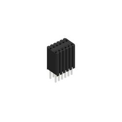Fischer Elektronik Buchsenleiste (Standard) Anzahl Reihen: 2 10027300 10 St.