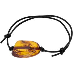 Armband OSTSEE-SCHMUCK "Ostsee-Schmuck Armband Meta Armband Meta", braun, Armbänder, Damen, 19cm, Bernstein, Armband