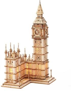 3D DIY Wood Puzzle DIY 3D Puzzle - Big Ben - 220pcs