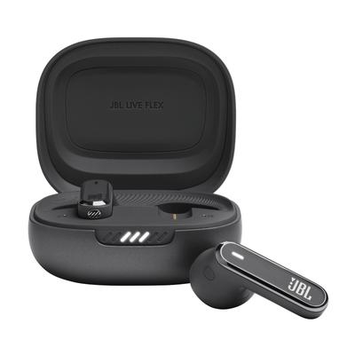 JBL wireless In-Ear-Kopfhörer "LIVE Flex", schwarz, B:15cm H:10cm T:20cm, Kopfhörer