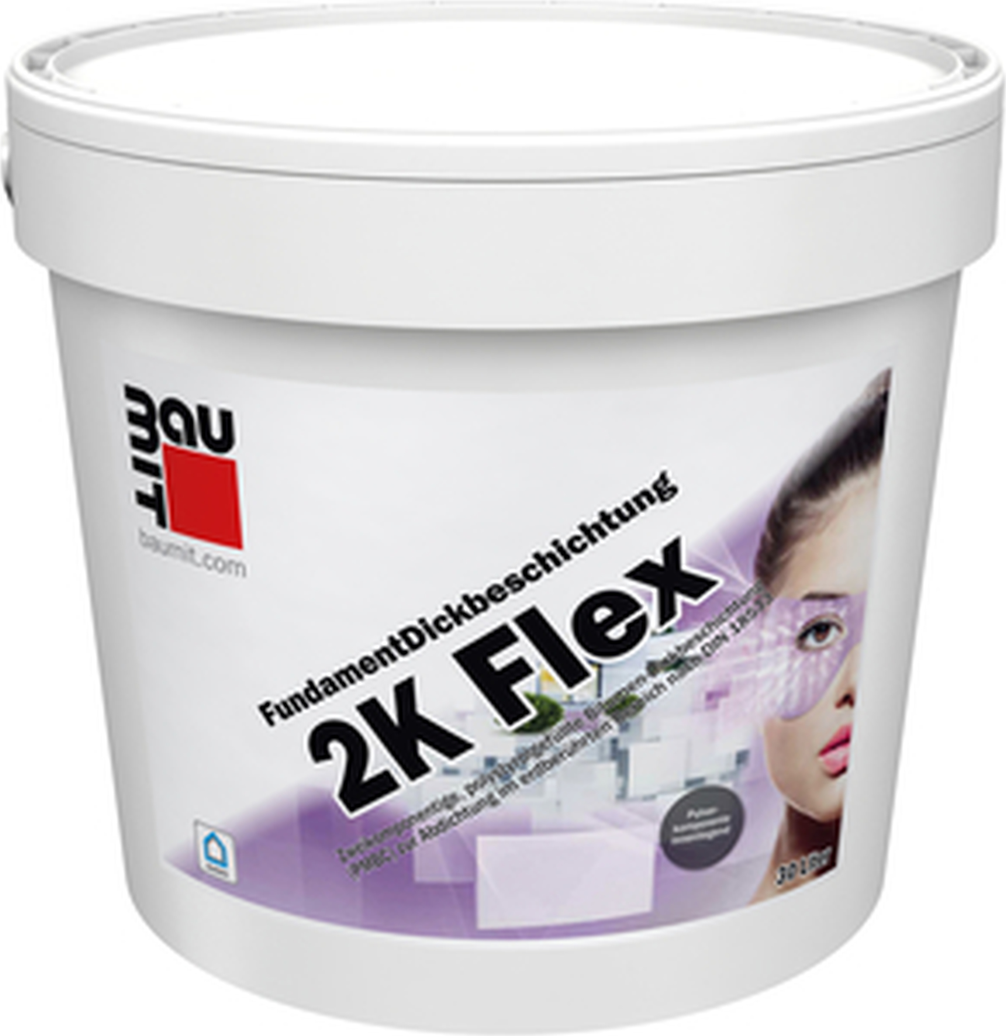 18 x Baumit Bitumen Dickbeschichtung 2K Flex 30 Liter hochflexibel, rissüberbrückend, wasserdicht