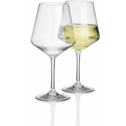 2 Stück Savoy Polycarbonat 450ml Standart Weinglas in Echtglasoptik bruchfest