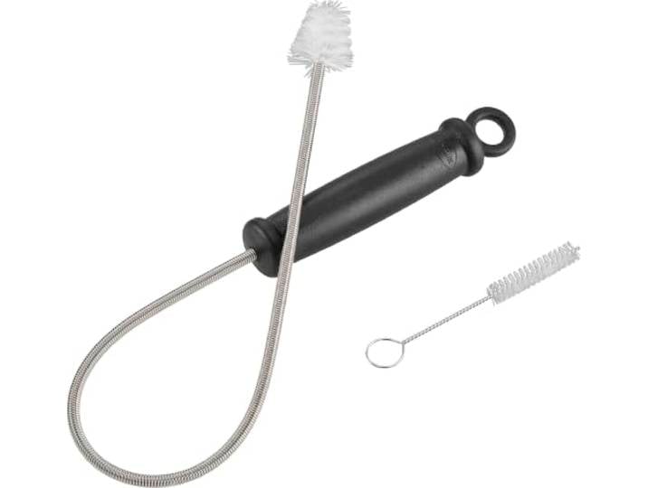 RÖSLE Wartungs-Set für Gasbrenner, 3-teilig mit Nylonbürste, Edelstahl
