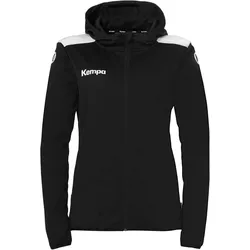 Kempa Emotion 27 Trainingsjacke mit Kapuze Damen schwarz/weiß L