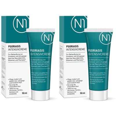 N1 Psoriasis Intensivcreme 2x 2x50 ml Creme
