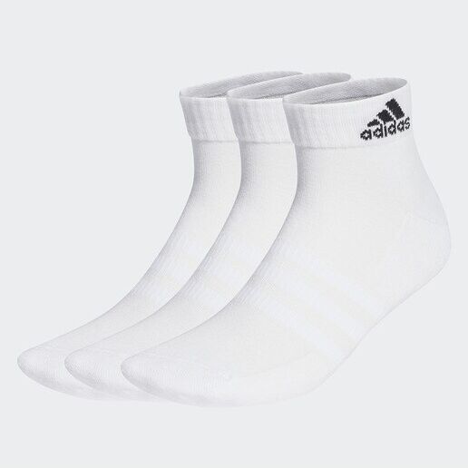 Adidas Pack de 3 pares de calcetines Cushioned Sportswear .  Blanco