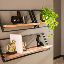 designline »Lean« Wandregal 3er-Set