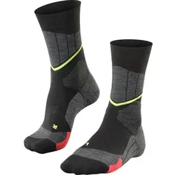 FALKE SC1 Herren Socken, Größe 46-48 in Schwarz Schwarz