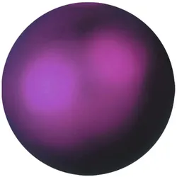 EUROPALMS Dekokugel 3,5cm, violett, metallic 48x